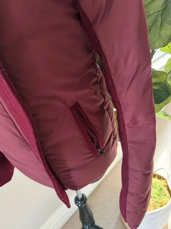 MACKAGE DOWN COAT JACKET IN MERLOT - Picture 9 of 16